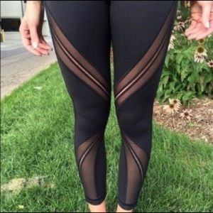 Lulu Lemon Mesh Leggings